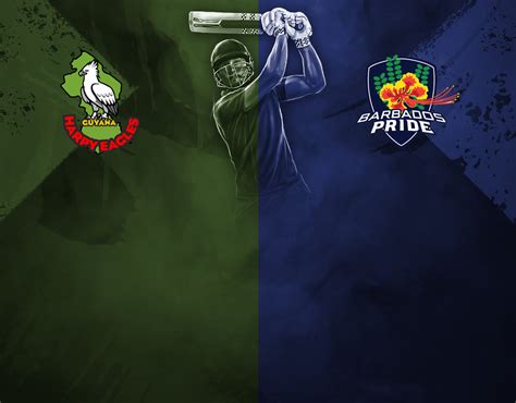 Guyana Harpy Eagles Vs Barbados Pride Match Match Live Score Cg