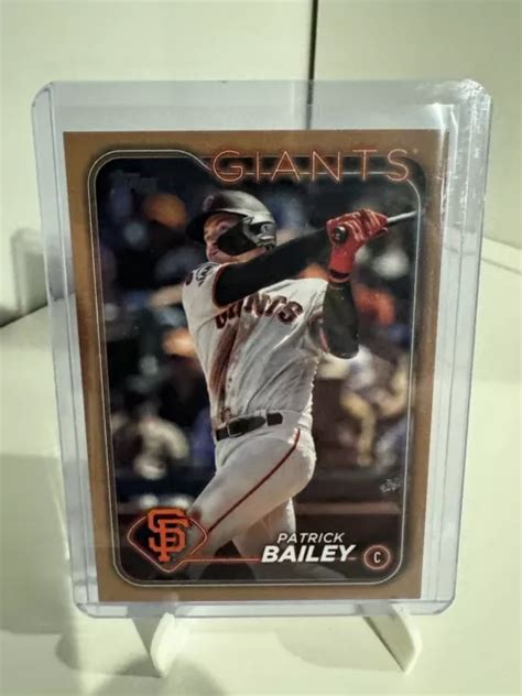 Topps Series Patrick Bailey Gold San Francisco Giants