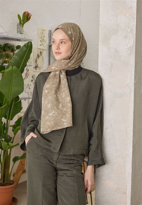 RUBY DESEN ŞAL NUDE Online Satın Al Fresh Scarfs