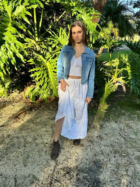 Skirt Jv April Broderie Anglaise Maxi White Naked Gypsy