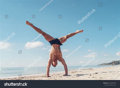 Muscular Bodybuilder Fitness Man Naked Torso Stock Photo Shutterstock