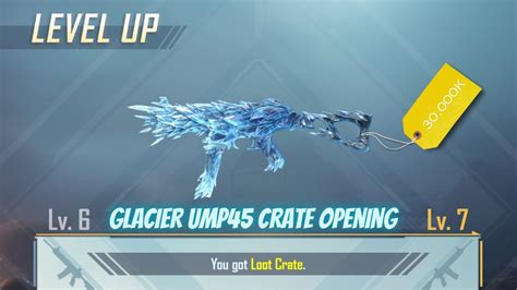 Glacier Ump Crate Opening Pubg Mobile Glacier M Glacier Akm