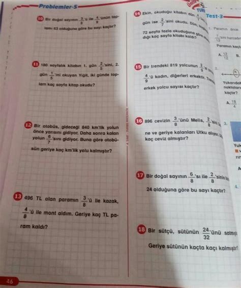 Turbo Matematik Kitap S N F Sayfa Eodev