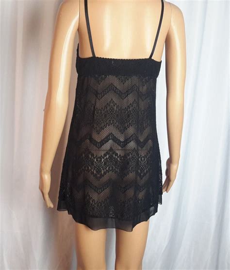 Victoria S Secret Sexy Lingerie Lace Chemise Babydoll Gem