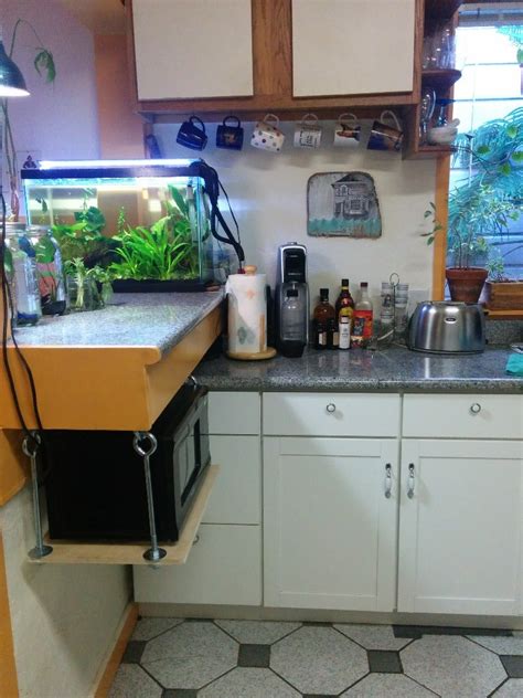 Hanging Microwave Shelf 5 Steps With Pictures Instructables