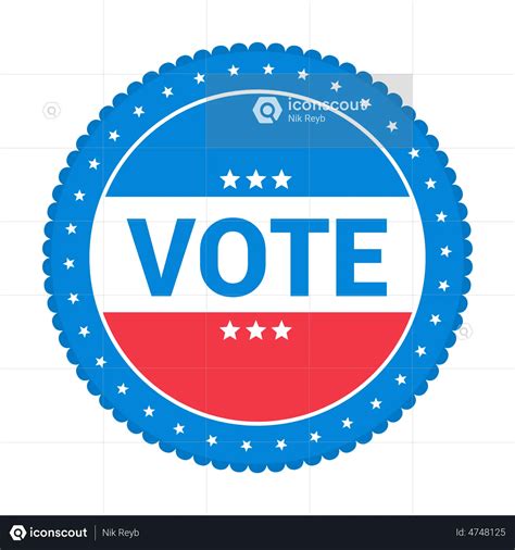 Vote Animated Icon Download In Json Lottie Or Mp4 Format