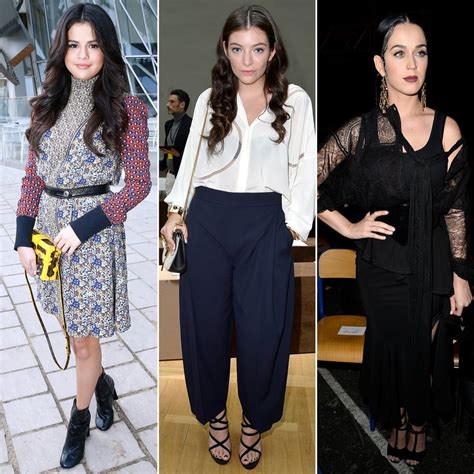 Celebrities At Paris Fashion Week Fall 2015 Popsugar Fashion