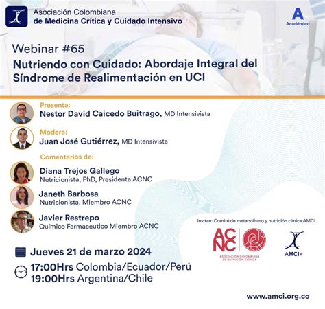 Webinar Nutriendo Con Cuidado Abordaje Integral Del S Ndrome De