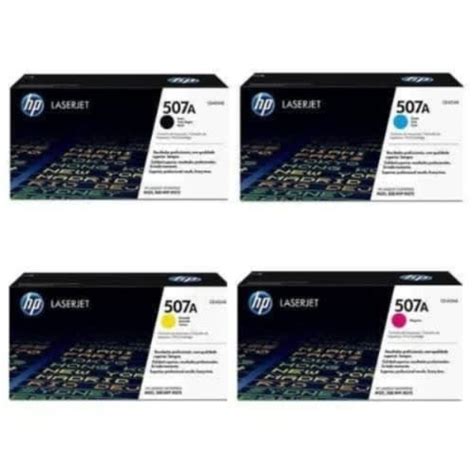 HP 507 Toner Set - Cyan - Yellow - Magenta & Black | Konga Online Shopping