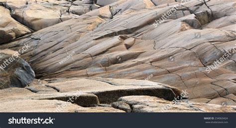 Granite Rock Formation With Interesting Shapes. Stock Photo 234063424 ...