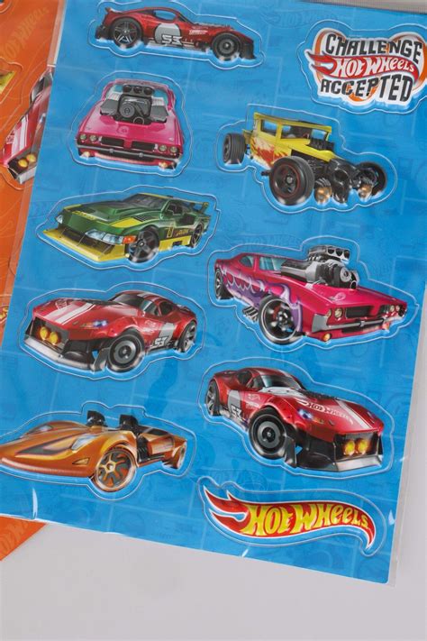 HOT WHEELS Dekomus Ile Lisanslı tek Adet 3d Stıcker Set Fiyatı Yorumları