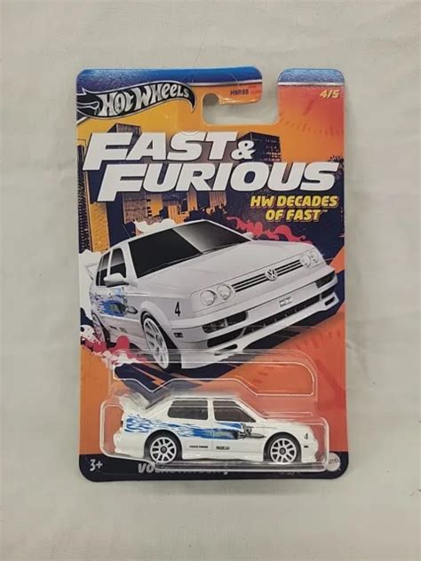 Hot Wheels Fast And Furious Hw Decades Of Fast Volkswagen Jetta Mk Eur Picclick It