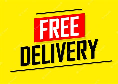 Premium Vector Free Delivery Banner Design Template Sale Tag On All