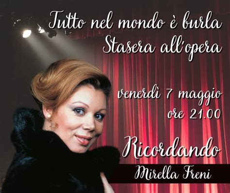 Diretta Tutto Nel Mondo Burla Stasera All Opera Ricordando Di