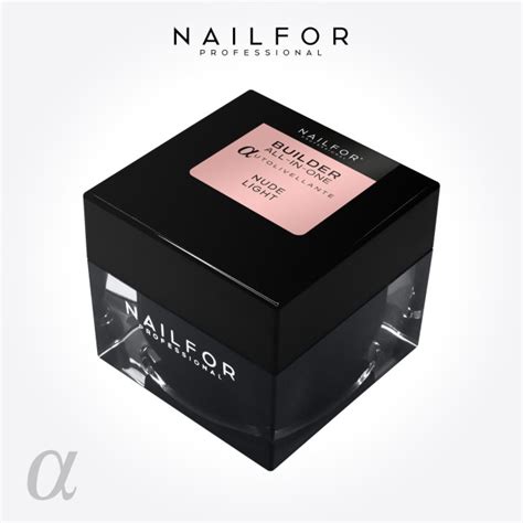 PREMIUM GEL Costruttore Unghie AUTOLIVELLANTE NUDE LIGHT 20ML Nailfor