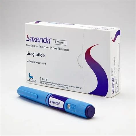 Saxenda Liraglutide Mg Injection Packaging Size Ml At Best Price