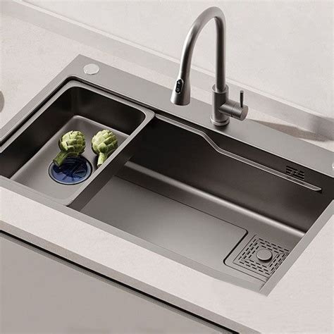 corrosion resistant kitchen sink stainless steel modern style kitchen