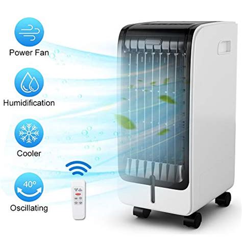 Toolsempire 3 In 1 Portable Air Conditioner245” Evaporative Air Cooler With Cooling