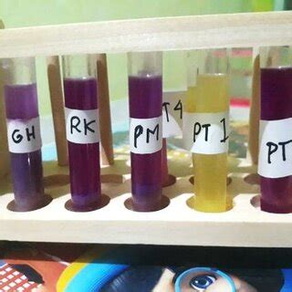 qualitative testing  test kit  scientific diagram