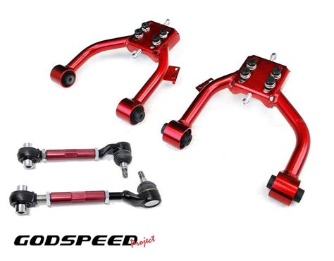 Gsp Pcs Front Upper Rear Adj Camber Arm Kit For Acura Tsx