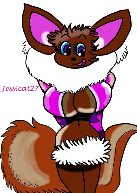 Eevee as human by VillainLover29 on DeviantArt