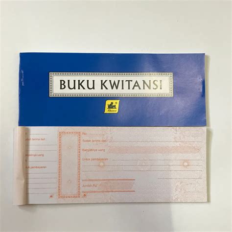 jual  pc buku kwintansi lux buku kwintansi ukuran kecil warna