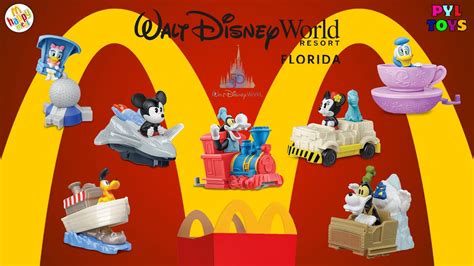 McDonalds Colección Completa Happy Meal Walt Disney World Resort