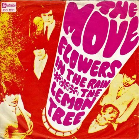 The Move ‎ Flowers In The Rain The Lemon Tree 45 Rpm 1967 Vinyl