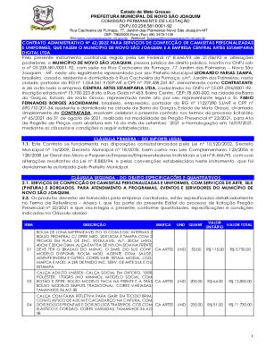 Preenchível Disponível E UNIFORMES QUE FAZEM O MUNICPIO DE NOVO SO