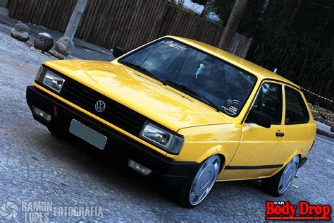 Gol Quadrado Amarelo Turbo Car Body Drop Desde 2011 No Ar