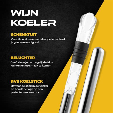 PROKING Wijnkoeler Stick Staaf Wijn Accessoires Wijnschenker