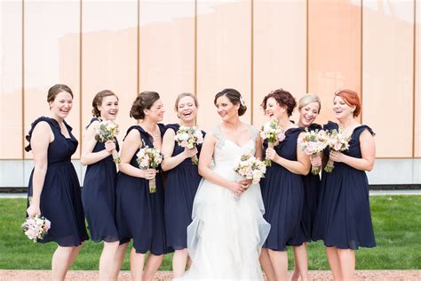 Navy Wtoo by Watters Bridesmaid Dresses