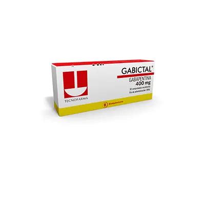 Gabictal 400 mg Sistema Nervioso Fracción 6049