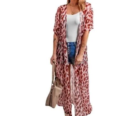 Dropship Leopard Print Bikini Swimsuit Cover Ups To Sell Online At A