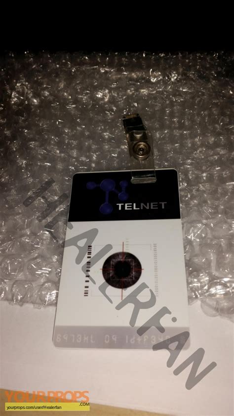 Gamer Telnet Badge Original Movie Prop