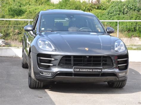 Porsche Macan Turbo V Ch Pdk Vendu Paris Paris N