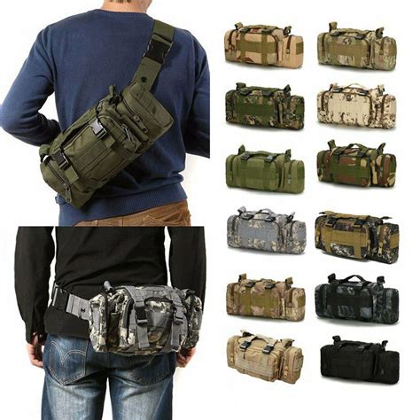 China Men Outdoor Waterproof Molle Shoulder Bag Sling Messenger Bag