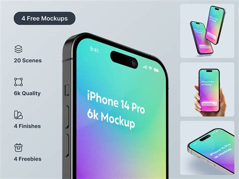 Iphone 14 Pro Mockups Pack Freebie By Lazymau On Dribbble