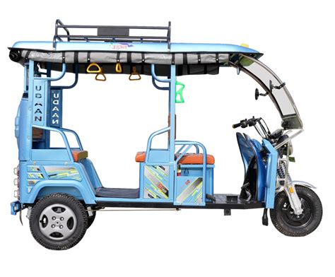 Udaan Pro V Battery Operated Passenger Rickshaw At Battery