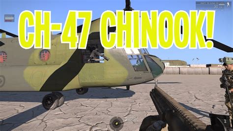 ARMA 3 Testing The CH 47 Chinook Mod YouTube