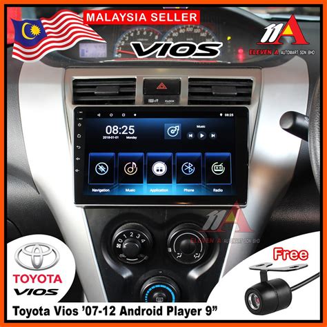 Toyota Vios T Allwinner Quad Core Ips Screen Android Player