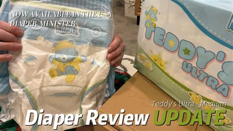 Diaper Review Update Diaper Minister Kiddo Teddy S Ultra Diaper