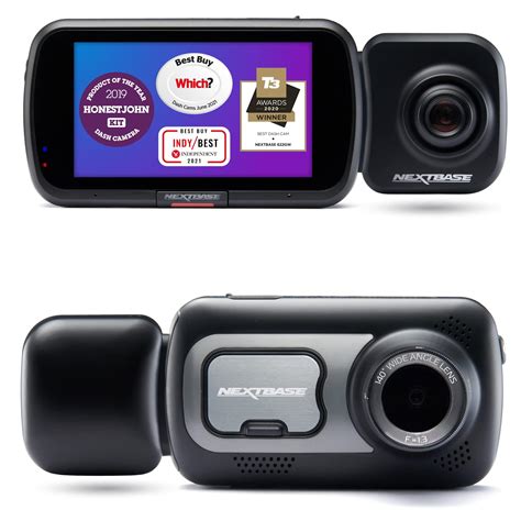 Nextbase 522GW Dashcam Voiture Avant et arrière Dash cam HD 1440p 30