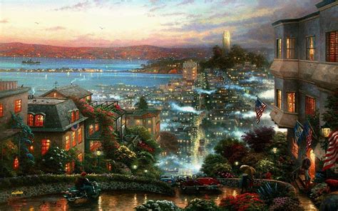 Thomas Kinkade Disney Wallpapers - Wallpaper Cave