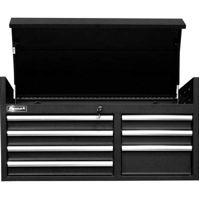 Homak In Se Series Drawer Top Chest Black In W X In D