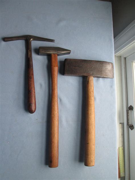 Vintage Atha Blacksmith Sledge Hammer 5 12 Lbs And 2 Antique Hammers Lot