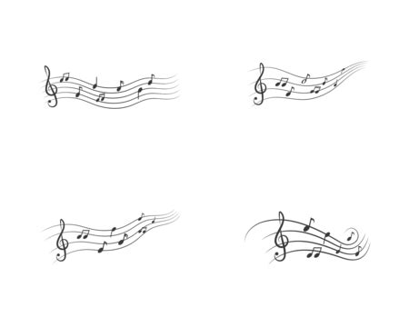 note icon clef art app vector clef art app png  vector