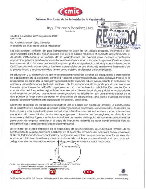 Carta Solicitud Al Presidente Andr S Manuel L Pez Obrador De Parte