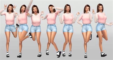 Anime Poses | SimsWorkshop