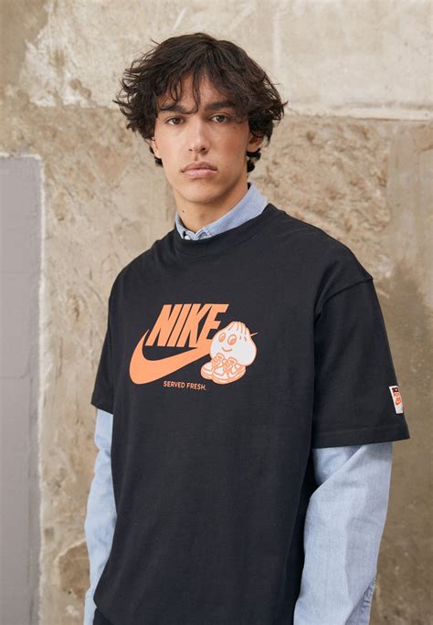 Nike Sportswear Tee Sole Food T Shirt Imprimé Black Noir Zalando Be